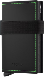 Load image into Gallery viewer, BandWallet-One Size-Matte Black-Green