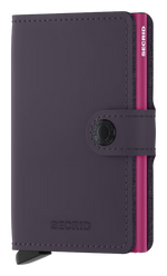 Load image into Gallery viewer, MiniWallet-One Size-Matte Purple-Fuchsia