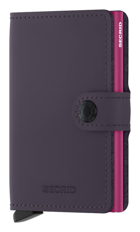 MiniWallet-One Size-Matte Purple-Fuchsia