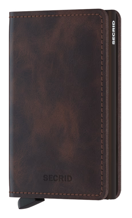 SlimWallet-One Size-Vintage Chocolate
