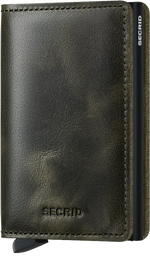 Load image into Gallery viewer, SlimWallet-One Size-Vintage Olive-Black